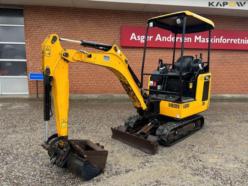 JCB 16C-1 T3 mini excavator 1