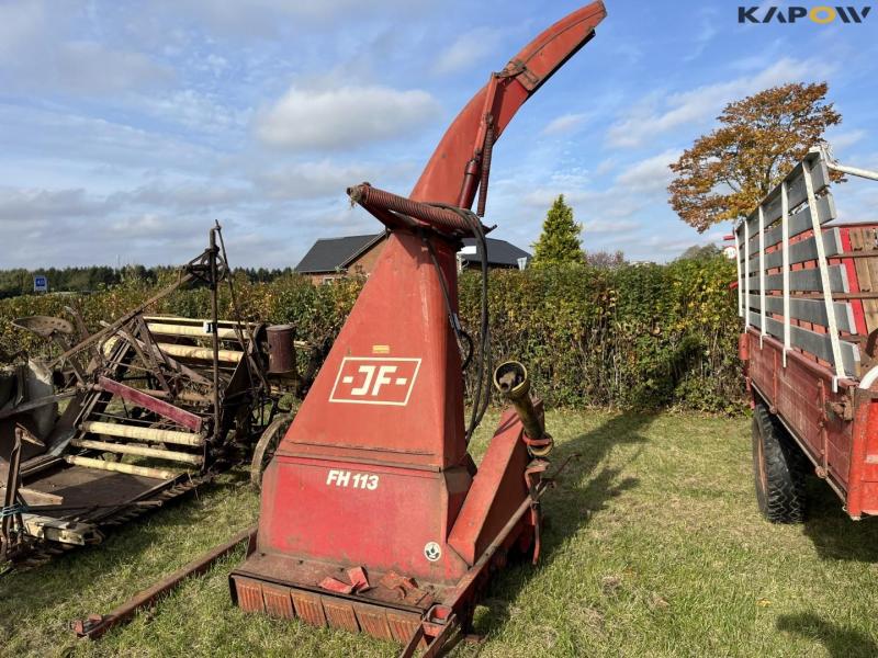 JF FH113 green harvester 1