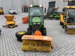 John Deere 2320 with broom and salt spreader 2