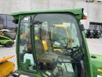 John Deere 2320 with broom and salt spreader 45