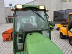 John Deere 2320 with broom and salt spreader 49