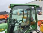 John Deere 2320 with broom and salt spreader 93