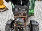 John Deere 2320 with broom and salt spreader 124