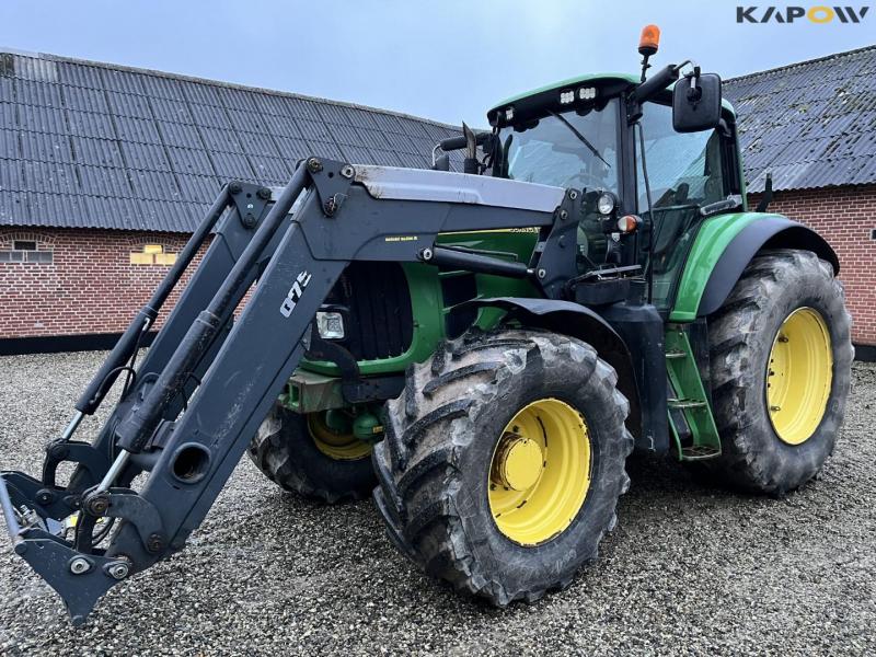 John Deere 7530 Premium front loader tractor 1