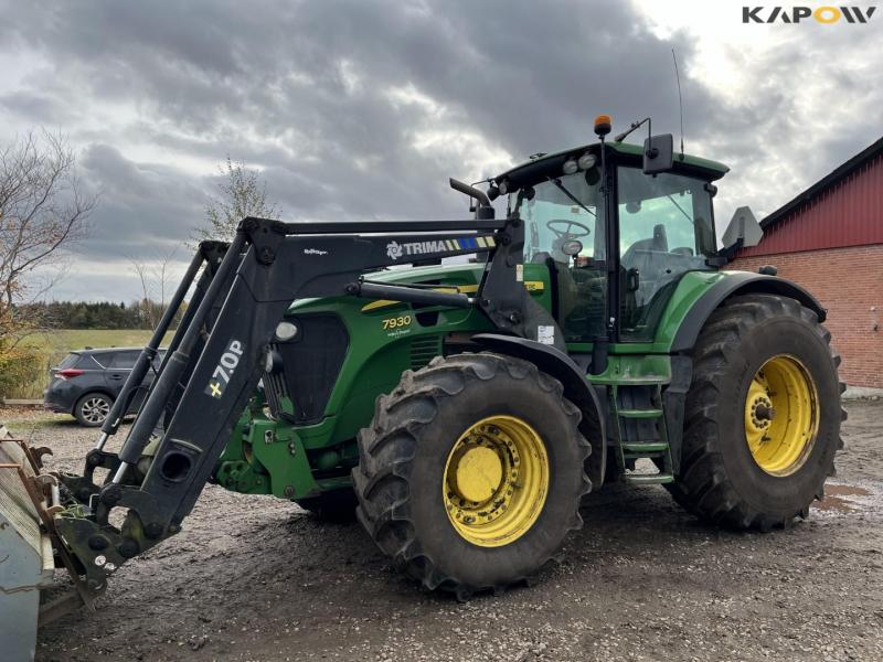 John Deere 7930 front loader tractor 1