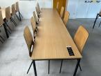 Canteen tables and chairs 4