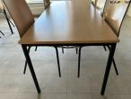 Canteen tables and chairs 12