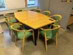 Conference table with 8 chairs 2