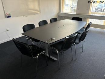 Conference table with 8 chairs