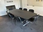 Conference table with 8 chairs 3