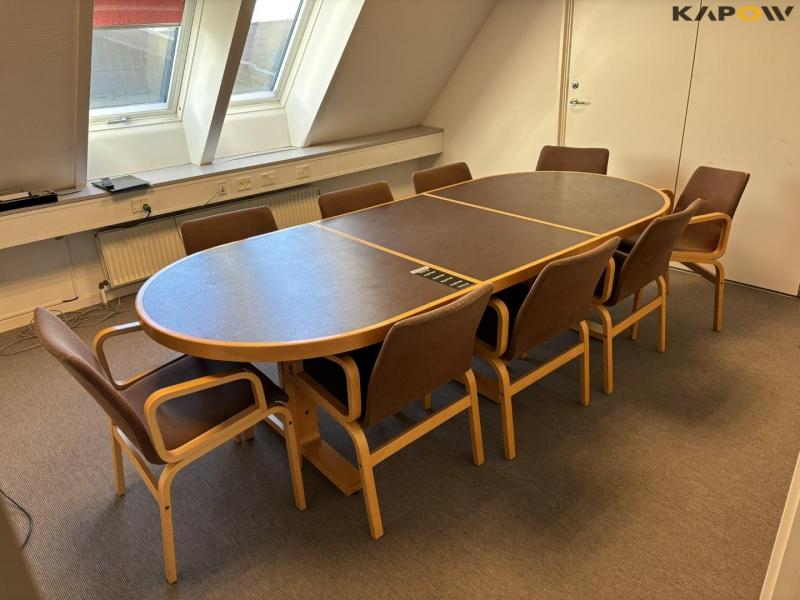 Conference table with chairs 1