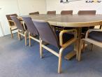 Conference table with chairs 6