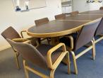 Conference table with chairs 7