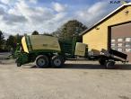 Krone Bigpack 1290 HDP XC big baler with Pomi bale trailer 8