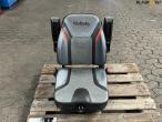 Kubota seat with armrests and harness - New 2