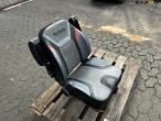 Kubota seat with armrests and harness - New 3