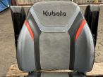 Kubota seat with armrests and harness - New 9