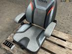 Kubota seat with armrests and harness - New 10