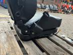 Kubota seat with armrests and harness - New 12