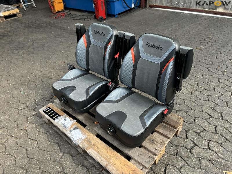 Kubota seats 2 pcs with armrests - New 1