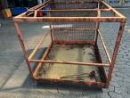 Personnel basket for pallet forks 9