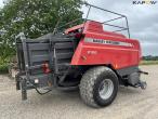 Massey Ferguson 2190 with Spragelse bale wagon 5