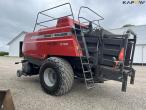 Massey Ferguson 2190 with Spragelse bale wagon 7