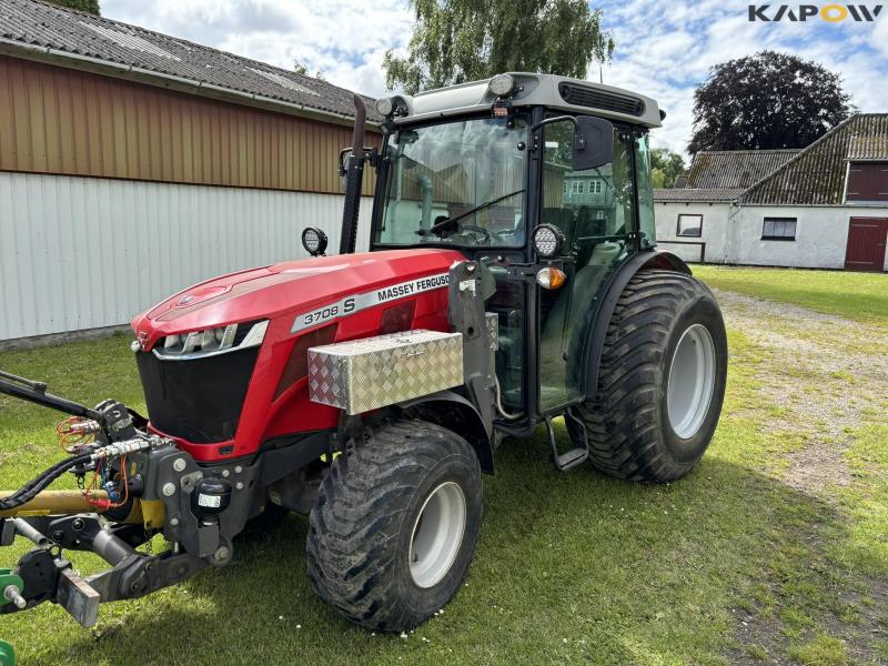 Massey Ferguson 3708 S 4WD with front lift and front loader 1