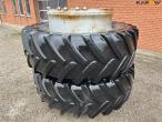 Michelin 650/65-R42 twin wheels 6