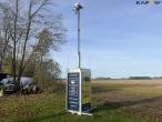 Mobile surveillance mast 1