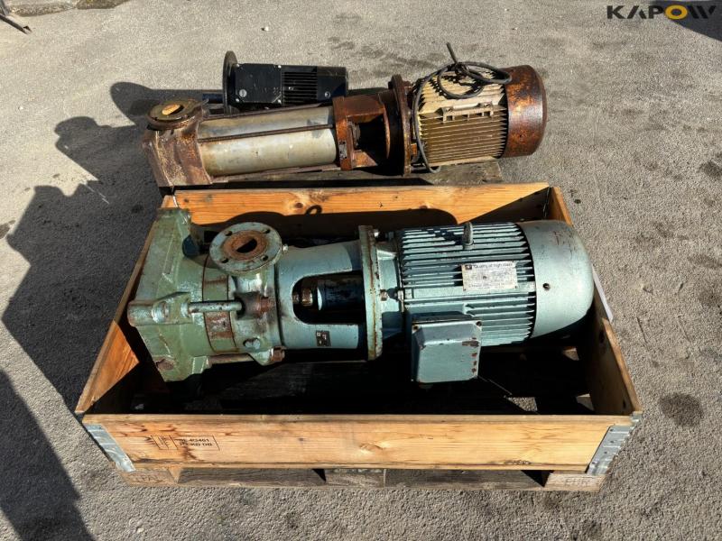 Motor for irrigation systems 1