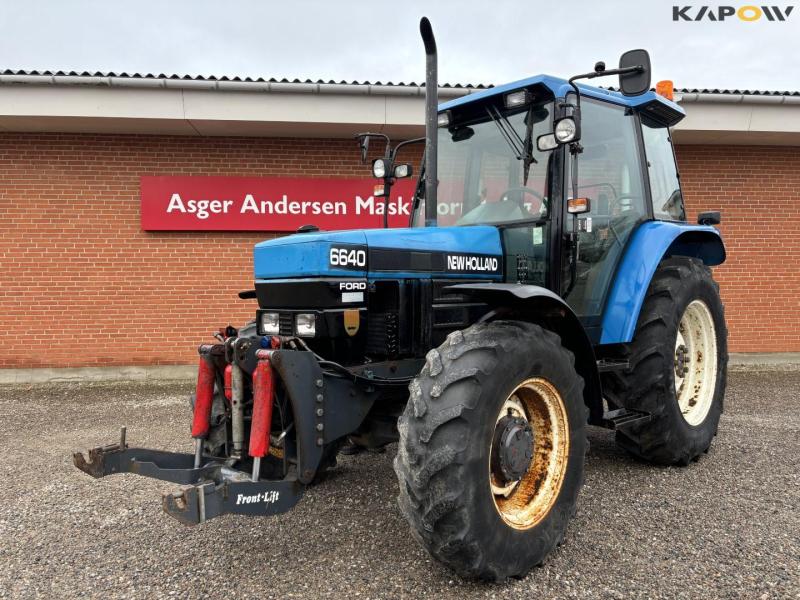 New Holland 6640 tractor 1