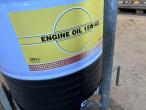 Oil barrel wagon + motor oil 12