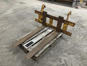 Pallet forks with quick change