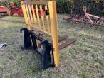 Pallet forks with Hydrema hitch 5