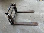 Pallet forks with Manitou fittings 4