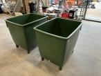 Plastic tub 350 liters - 2 pcs 1