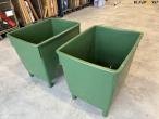 Plastic tub 350 liters - 2 pcs 4