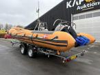 Prosafe 7.5 meter boat with Brenderup trailer 7