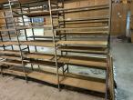 Bookcase 2x9 compartments 10