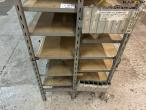 Bookcase 2x9 compartments 16