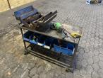 Spare parts trolley + tools 3