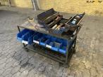 Spare parts trolley + tools 7