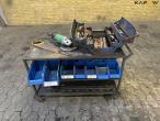 Spare parts trolley + tools 8