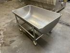 Roller tub in stainless steel 2