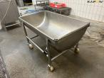 Roller tub in stainless steel 5