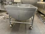 Roller tub in stainless steel 13