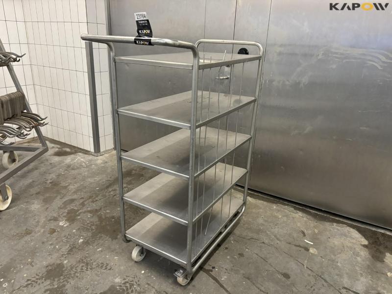 Stainless steel trolley 1