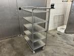 Stainless steel trolley 2