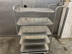 Stainless steel trolley 9